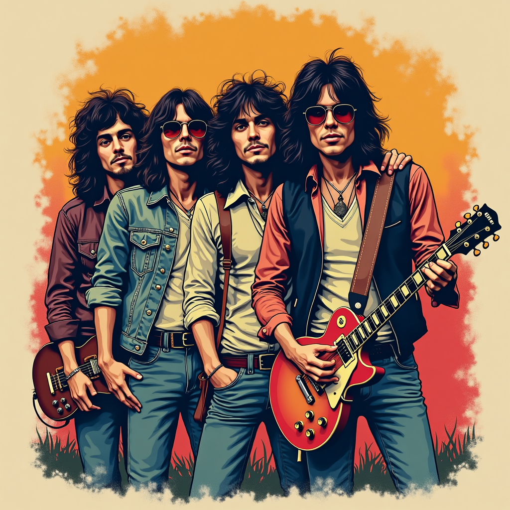 1970 T shirt design