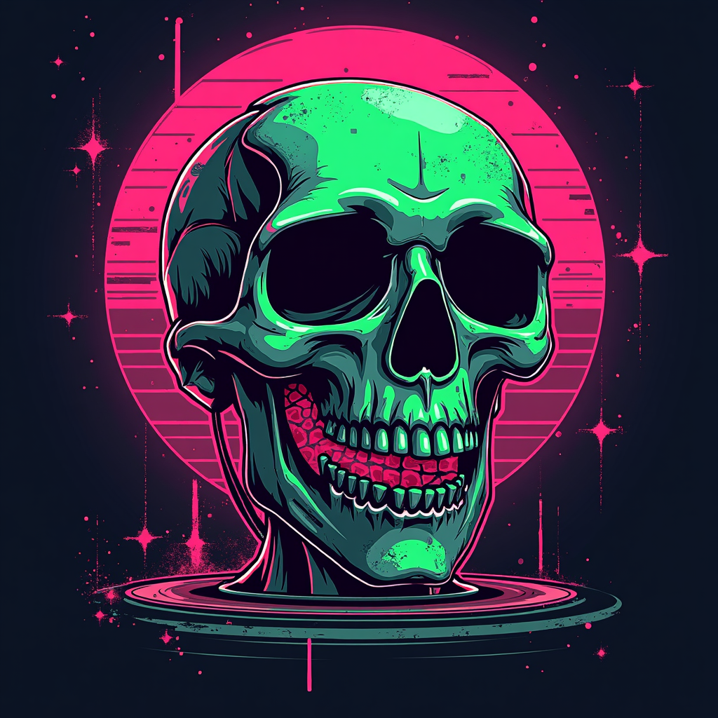 1980s t-shirt design