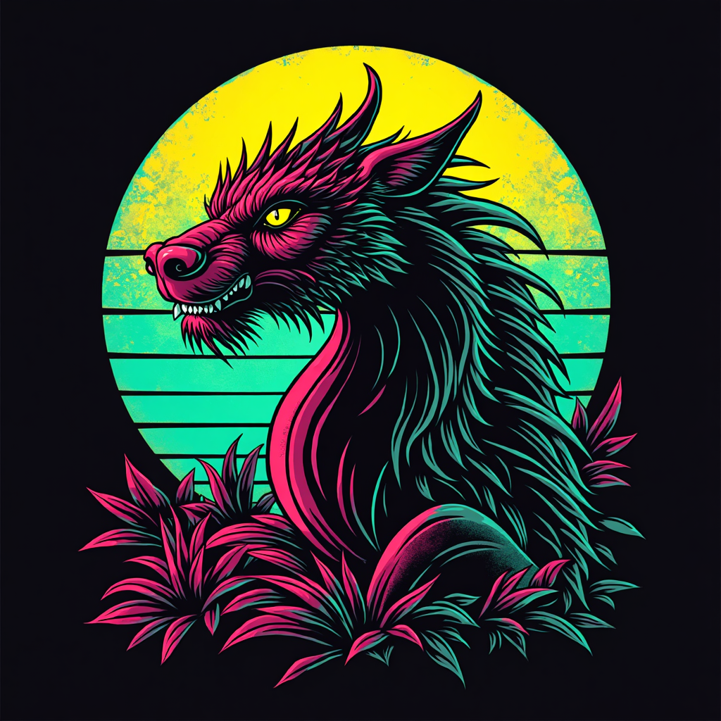 1980s t-shirt design