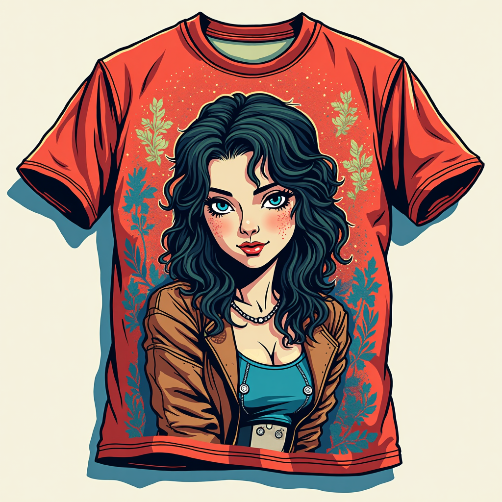 1990 retro T shirt design