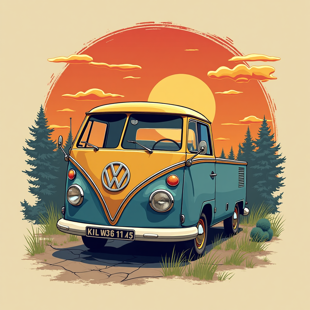 T shirt designed for the 1960s